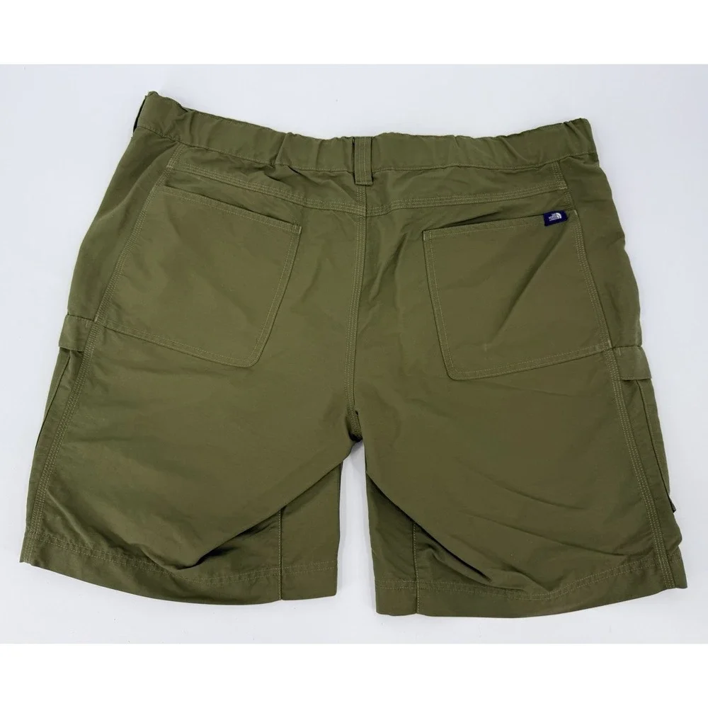 The North Face Cargo Shorts Olive Green NF0A2RGB Hiking Outdoor Nylon Men's 40